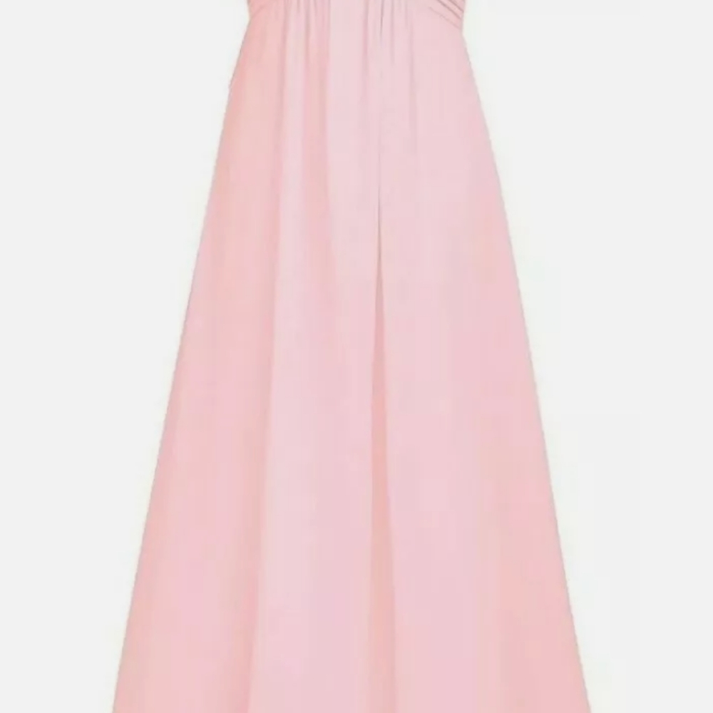 Women's Chiffon One-Shoulder Evening Prom Gown Bridesmaid - Picture 3 of 3